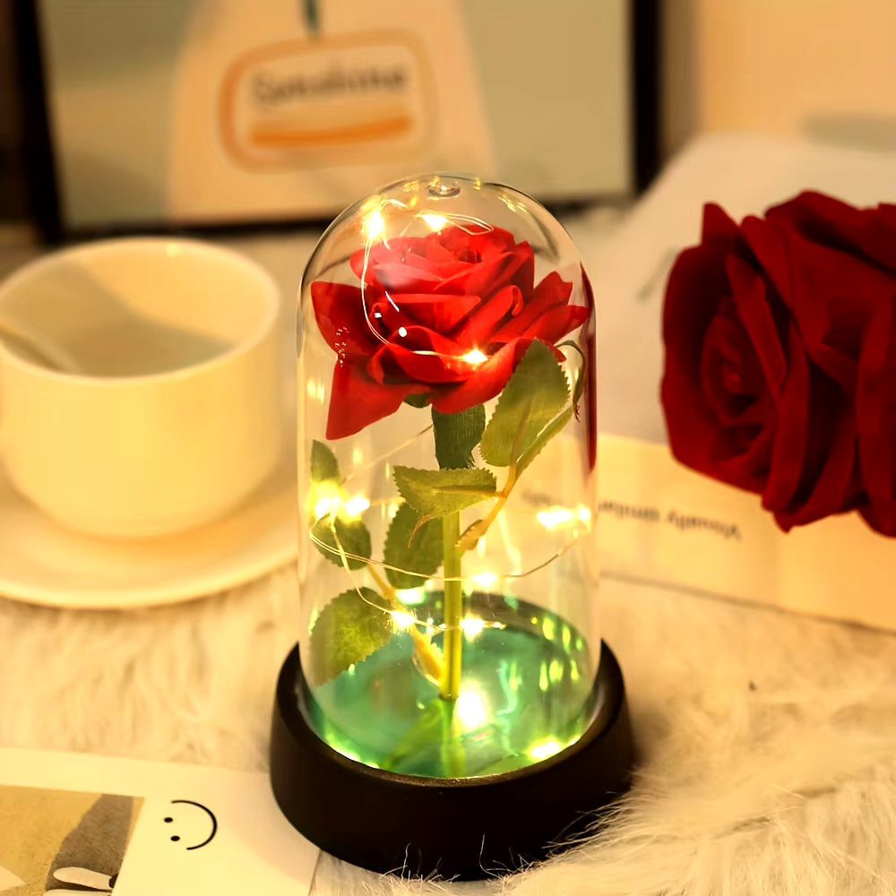  Valentine Day Gift Eternal Rose Flower 